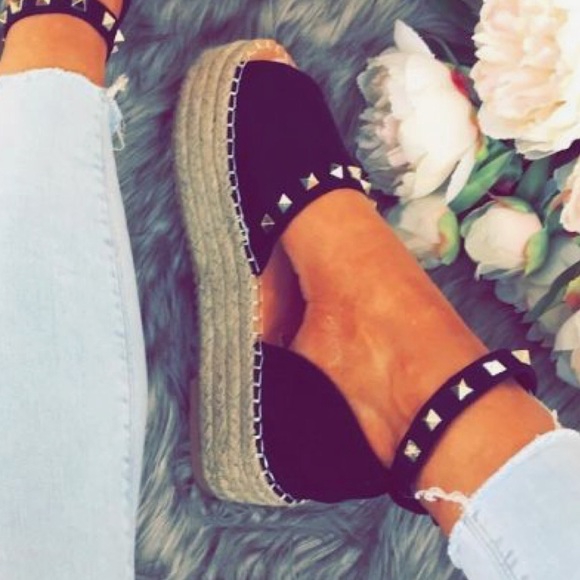 Black Espadrille - Picture 4 of 6